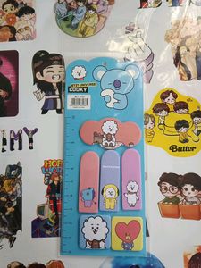 😍 BT21 CUTE BOOKMARK😍💜🫰🏻 (Blue)