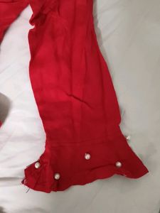 Red Coloured Top