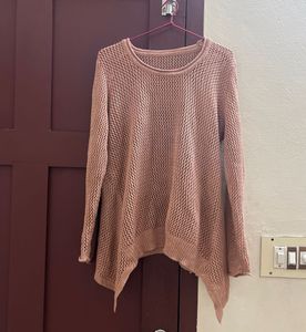 Round Neck Crochet Top