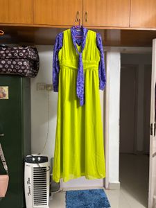 🆕 Vibrant Empire Gown Suit