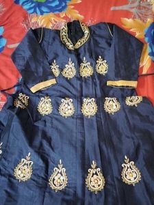 Kundan Work Gown