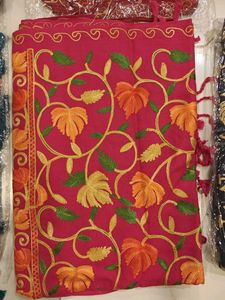 Elegant Floral Shawl Cum Dupatta.