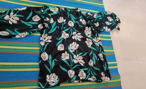 Floral Button-Down Blouse