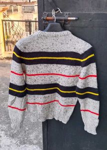 Striped Knit Sweater