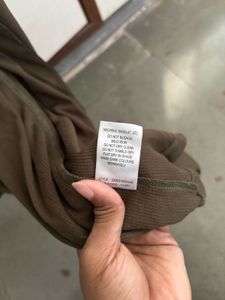 Olive Green &#34;Social Media Addict&#34; Cardigan