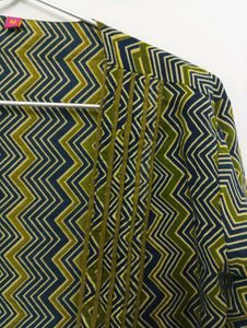 Jaipuri Printed Open Front Jacket