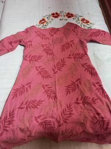 Leaf Print Kurta