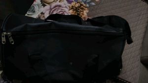 Black Gym/Travel Duffel Bag