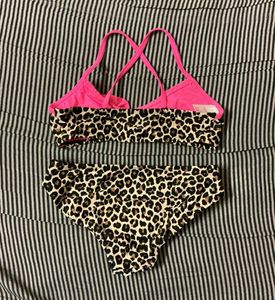 Leopard Print Bikini Set