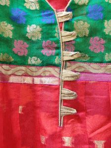 brand new Plume anarkali zari woven upto XXL