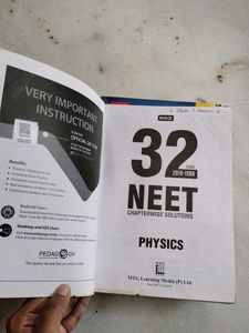 MTG 32 Years NEET Chapterwise Solutions (Biology,