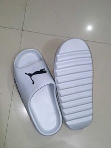Puma Slides - White