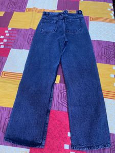 Wide Leg Denim Jeans