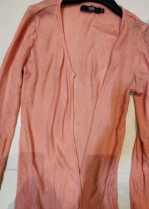 Allen Solly Peach Shrug