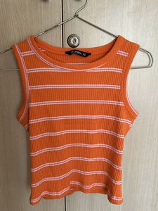 Zudio Orange (XS) Top New