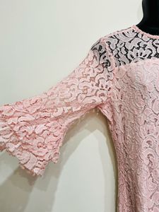 Flash Sale-Pastel Pink A-Line Dress