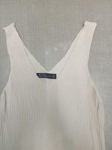 Zara White Tank Top