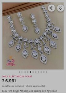 Amaira American Diamond Necklace Set