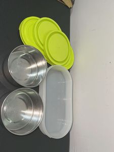 Air tight 3 Containers Lunch Box