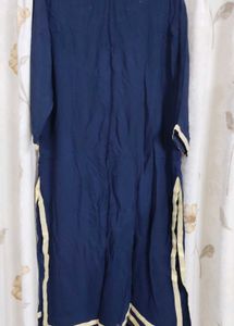 Elegant Navy Blue Kurta