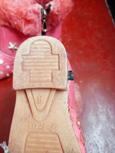 Shoe Peach Colour