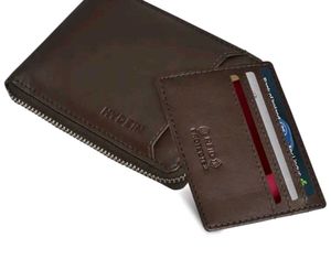 Mens Trendy Brown/blue Faahionable Wallet