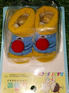 Set Of Two Imported Chainese Unisex Baby Socks