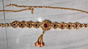 Elegant Gold Waist Belt