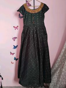 Elegant Green Gown