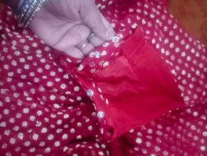 Pink Polka Dot Skirt