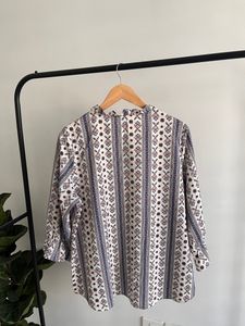 Printed Chiffon Top