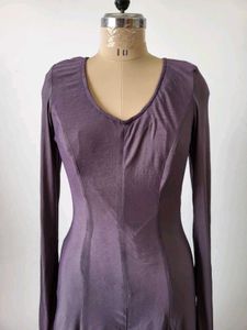 Long Sleeve Ruched Dress