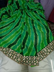 Ready To Wear Lehariya Saree