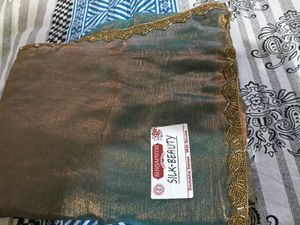 Elegant Green Saree