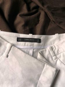 Zara White Short