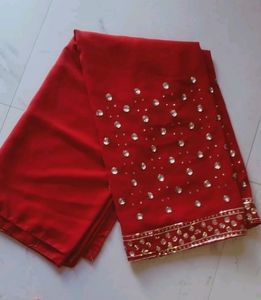 Beautiful Coffee Coloured Saree.❤️