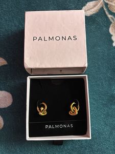 PALMONAS Gold Earrings