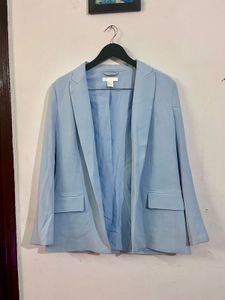 H&amp;M Sky blue blazer