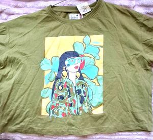 Green Graphic Tee