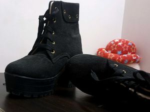Black Platform Boots