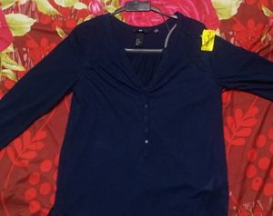 H.M Blue Top For Woman