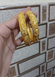 Beautiful Gold Kada Set