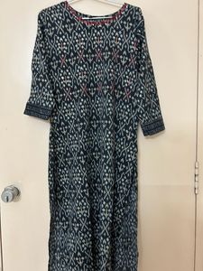 Black Kurta Pent Set
