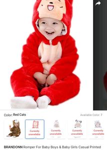 Unisex Baby Night Rompers ❤️