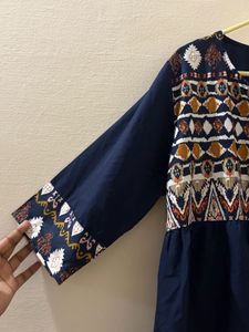 Embroidered Tunic Top