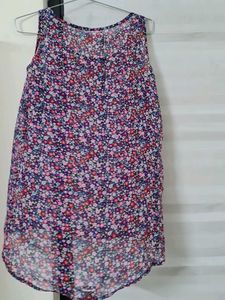 Floral Sleeveless Top