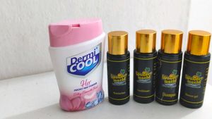 Combo Of dermicool Powder And Skincare Haircare