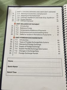Macro Economics Notes By Jr Latest