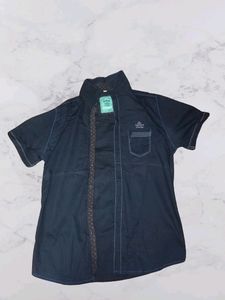 Navy Blue Shirt