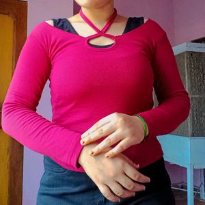 Stylish Maroon Top.. Limited Offer